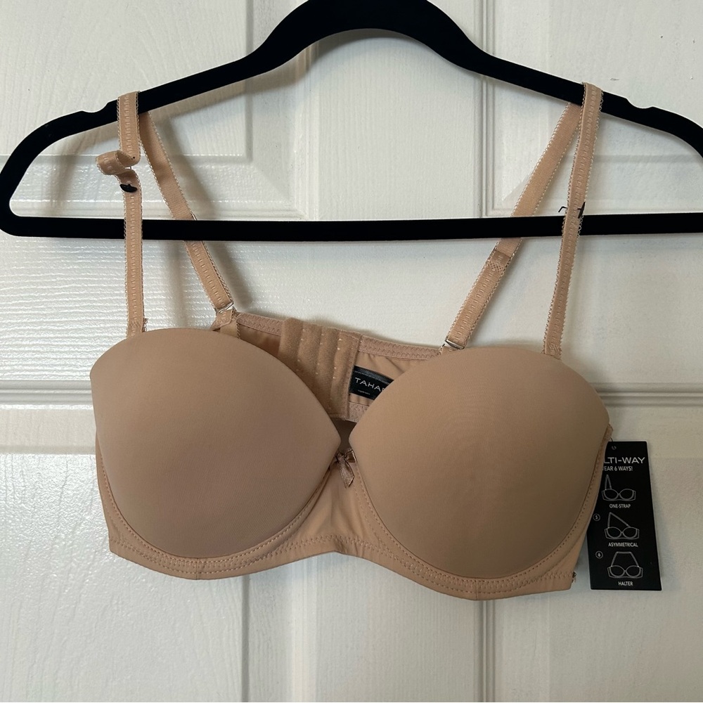 NWT Tahari Nude Underwire Bra